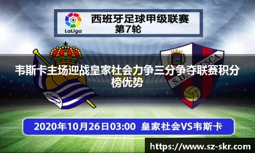 韦斯卡主场迎战皇家社会力争三分争夺联赛积分榜优势
